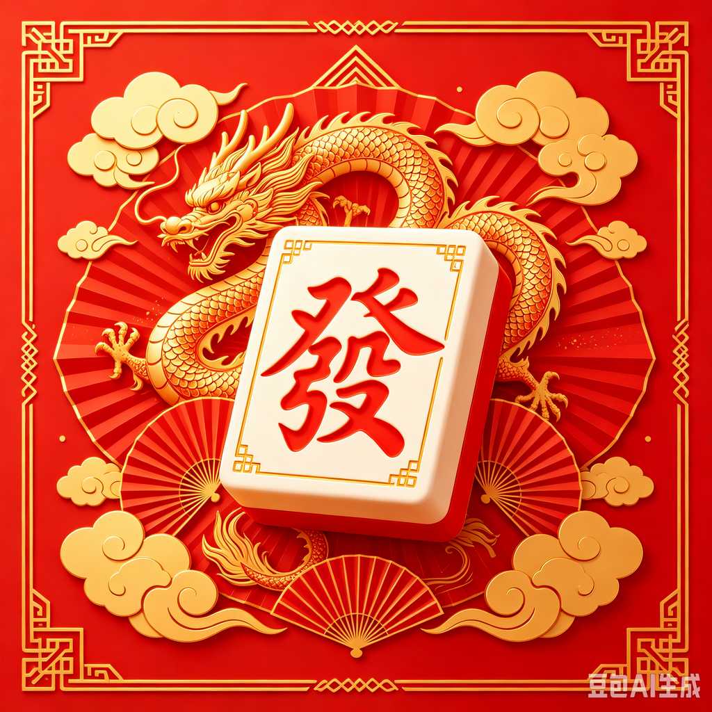 simple text mahjong tiles