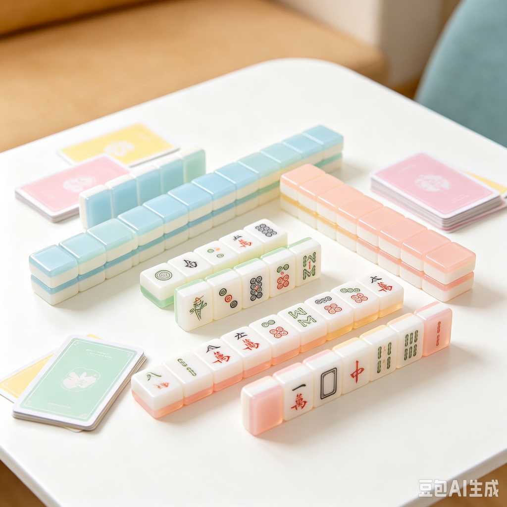 high end travel mahjong set