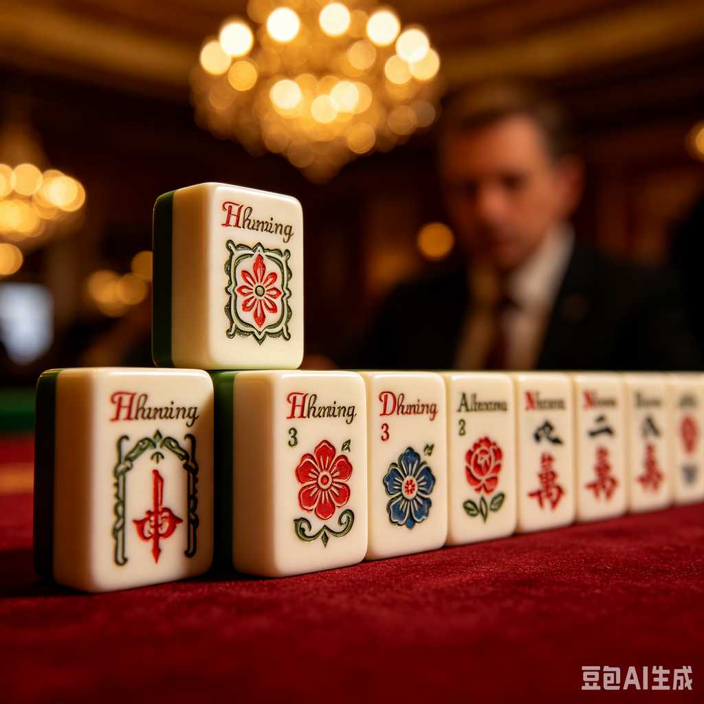 camping mahjong game set